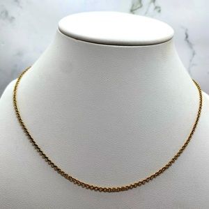 Stella & Dot gold tone necklace